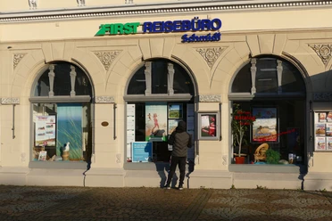 FirstReisebuero.JPG First Reisebüro am Stadtmarkt