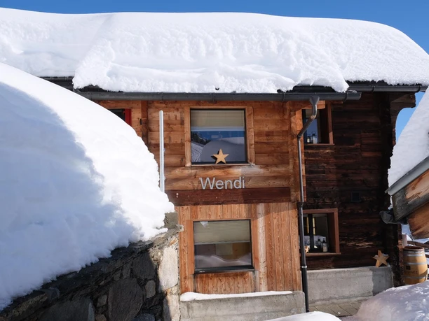 Chalet Wendi Eingang