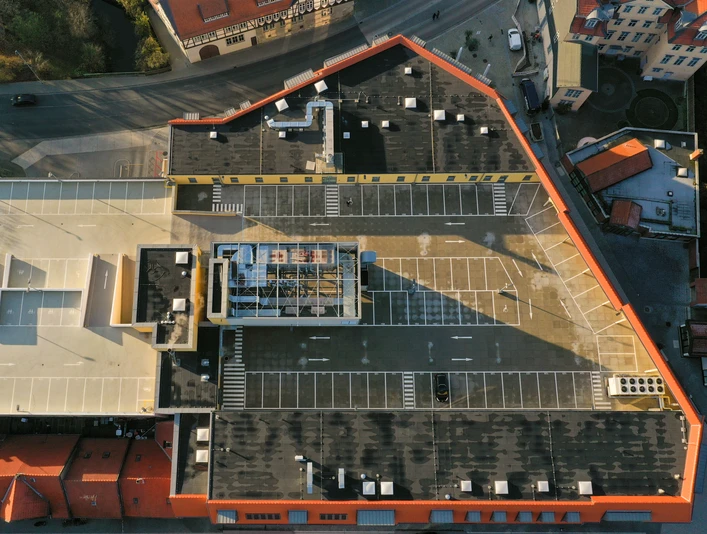 Parkplatz Parkhaus Schulwall