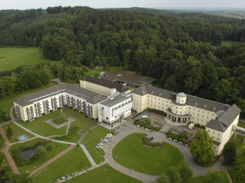 Bad Hermannsborn Vogelperspektive von der Park Klinik Bad Hermannsborn.