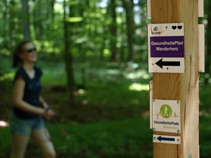 Gesundheitspfad Wanderherz in Bad Rothenfelde Wandern im Osnabrücker Land