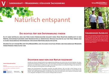 VitalWanderWelt Wanderweg südlicher Sachsenring - Natürlich entspannt Barrierefreier Wanderweg südlicher Sachsenring: ruhige Natur, Highlights: Aussicht und Erholung.
