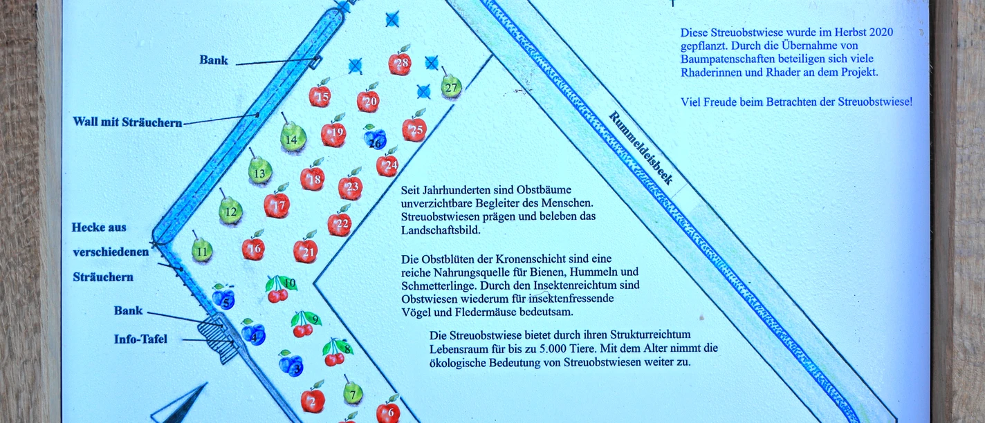 Die Streuobstwiese in Rhade Die Streuobstwiese in Rhade