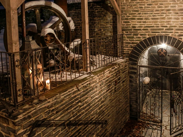 Bergwerk Willingen Eingang, Glück Auf Meditation