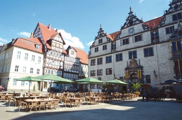 Ratsbrauhaus Hann. Münden, Außenansicht Ratsbrauhaus Hann. Münden, Außenansicht