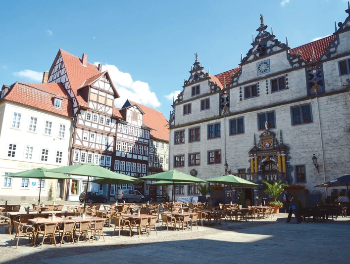 Ratsbrauhaus Hann. Münden, Außenansicht Ratsbrauhaus Hann. Münden, AußenansichtRatsbrauhaus Hann. Münden, exterior viewRatsbrauhaus Hann. Münden, set udefraRatsbrauhaus Hann. Münden, buitenaanzicht