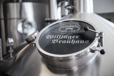 Sudkessel im Willinger Brauhaus Sudkessel im Willinger Brauhaus