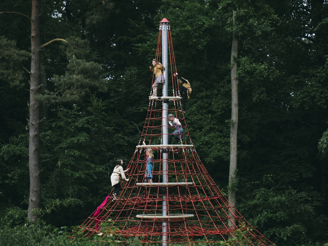 Klettergerüst im Uhlenkolk