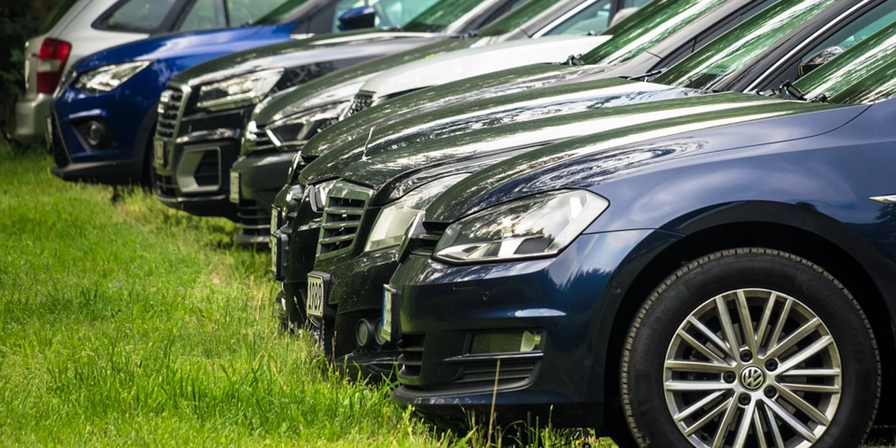 Parkplatz in Rischinen