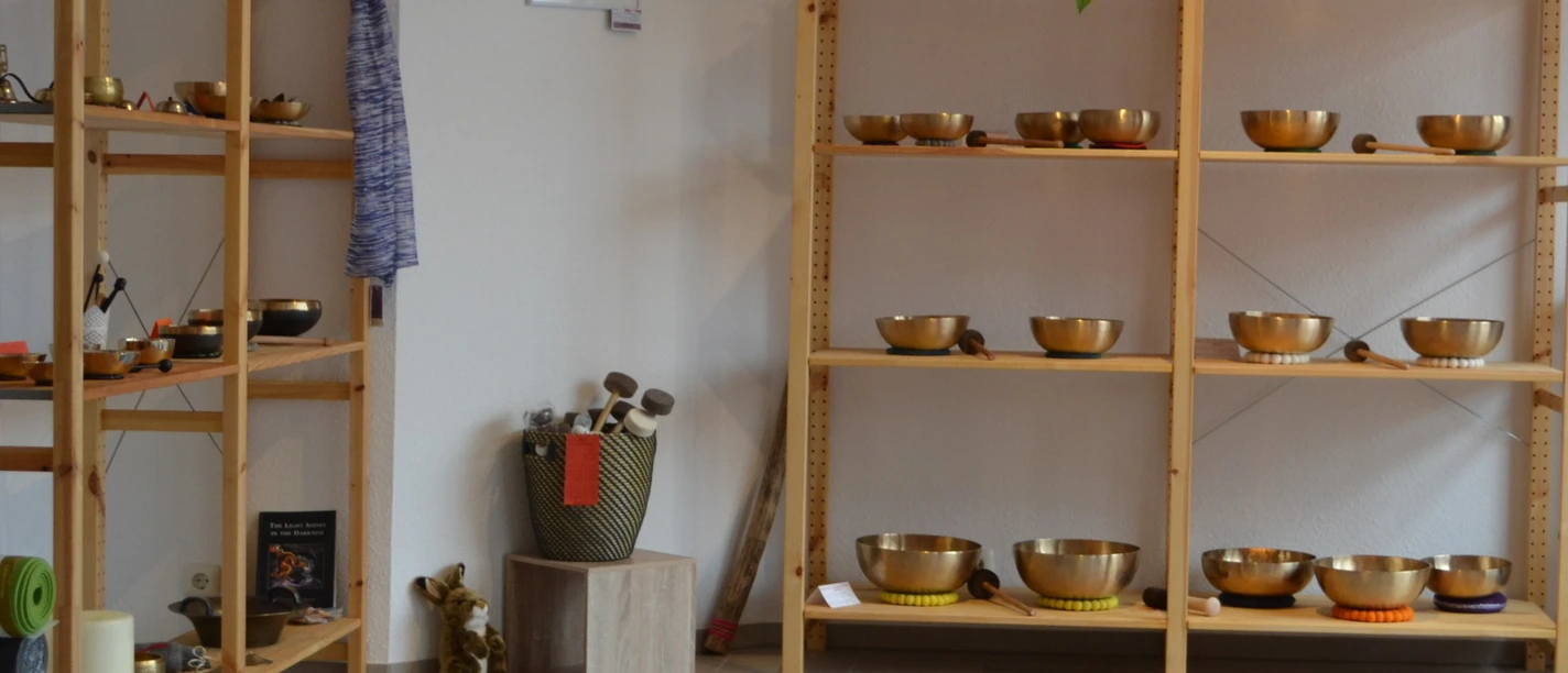 Beruhigende Klangschalen