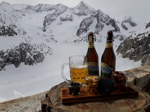 Bier mit Aussicht