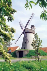 Minden - Windmühle Dützen Das Bild zeigt die Windmühle in Dützen.