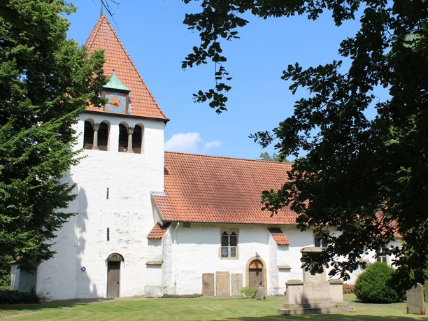 De protestantse kerk in Heimsen