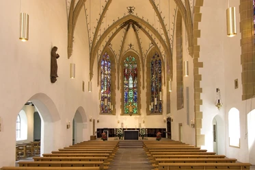 Innenansicht St. Jodokus Kirche