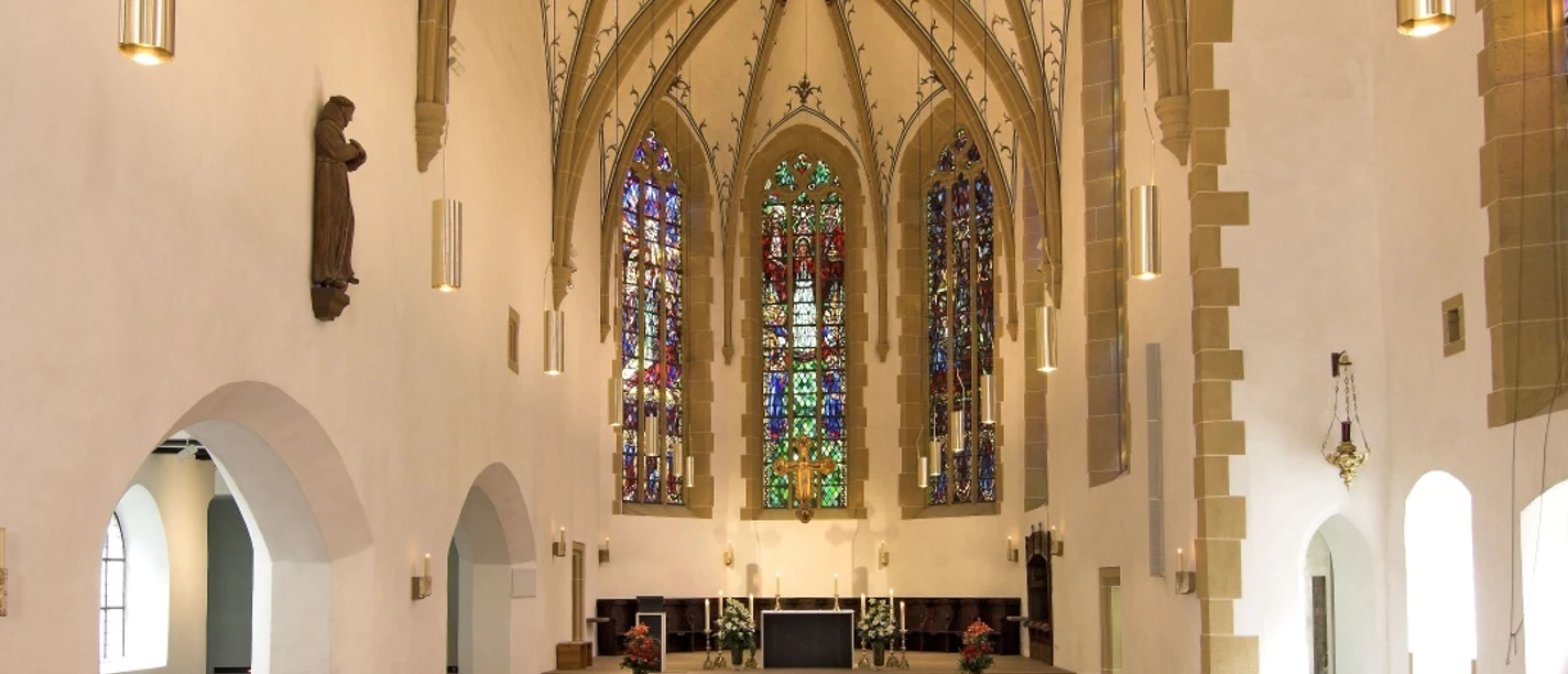 Innenansicht St. Jodokus Kirche