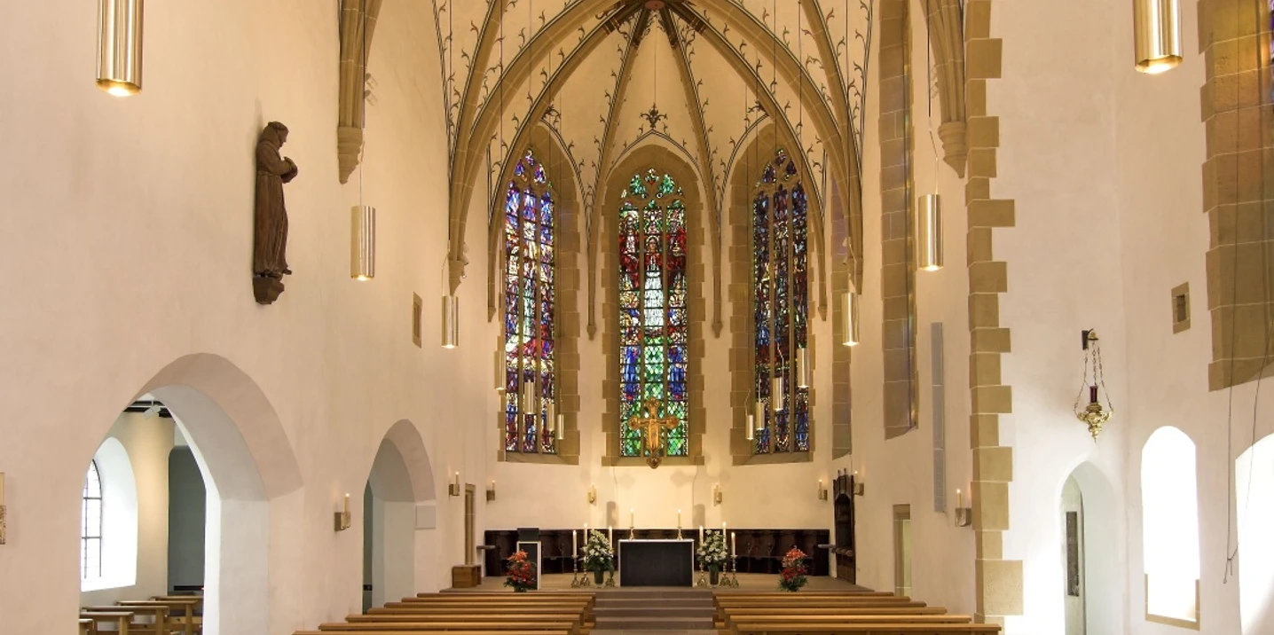 Innenansicht St. Jodokus Kirche