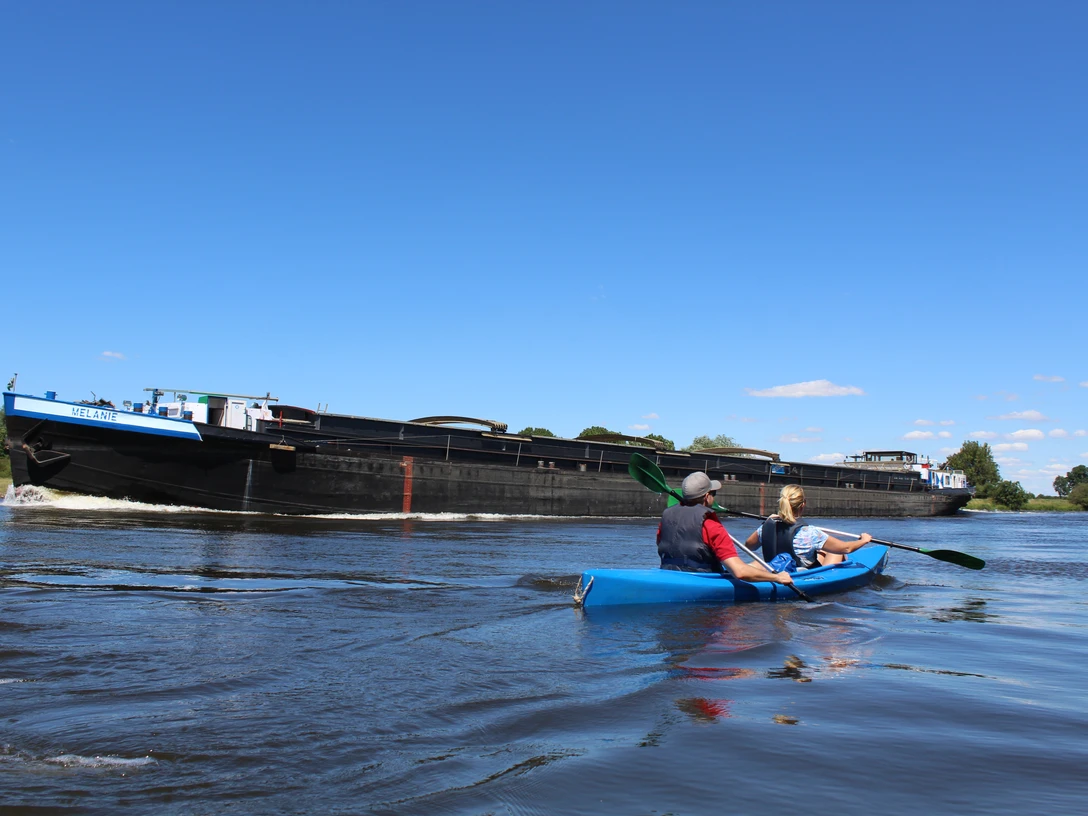 Eine Kanutour auf der Mittelweser