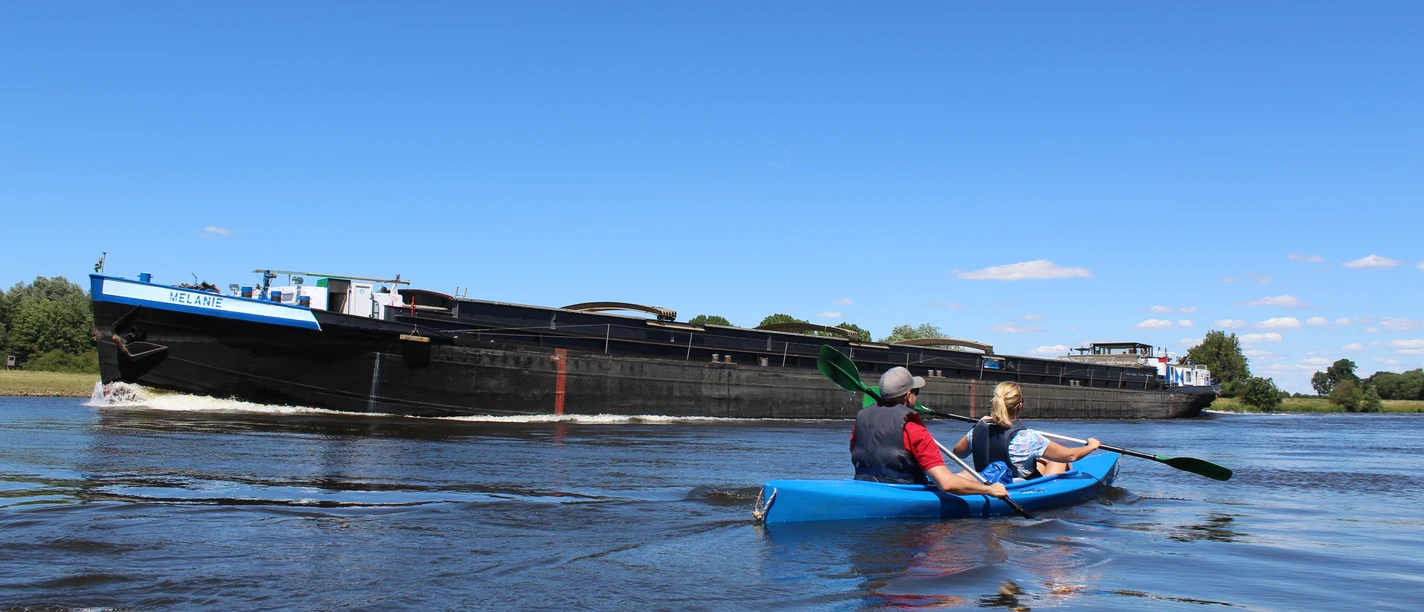 Eine Kanutour auf der Mittelweser