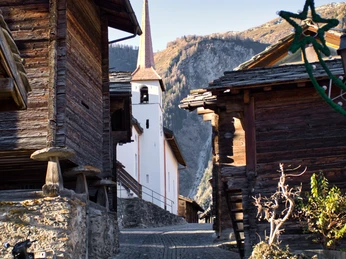 Vieux village de Blatten Altes Dorf BlattenOld village BlattenVieux village de Blatten