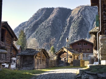 Vieux village de Blatten Altes Dorf BlattenOld village BlattenVieux village de Blatten