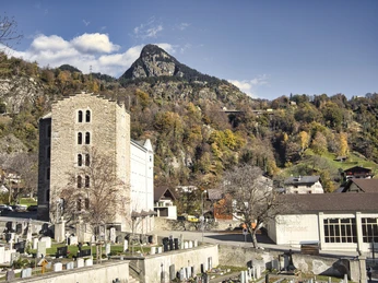 The Ornavasso Tower dates from the 13th century The Ornavasso Tower dates from the 13th century