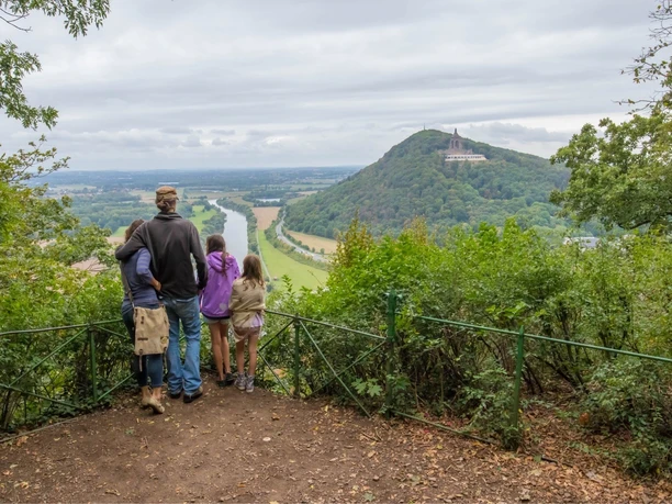 Aussicht Porta Kanzel auf das Kaiser Wilhelm Denkmal