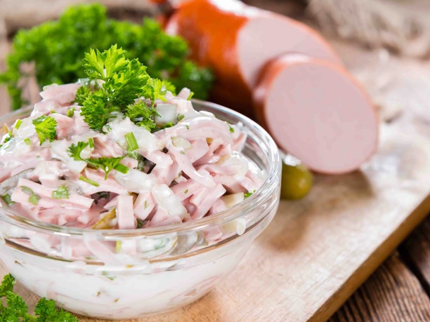 Fleischerei Zimmermann, Fleischsalat Fleischerei Zimmermann, Fleischsalat