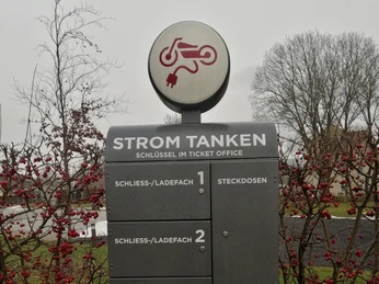 E-Bike Ladestation am PS.SPEICHER E-Bike Ladestation am PS.SPEICHER