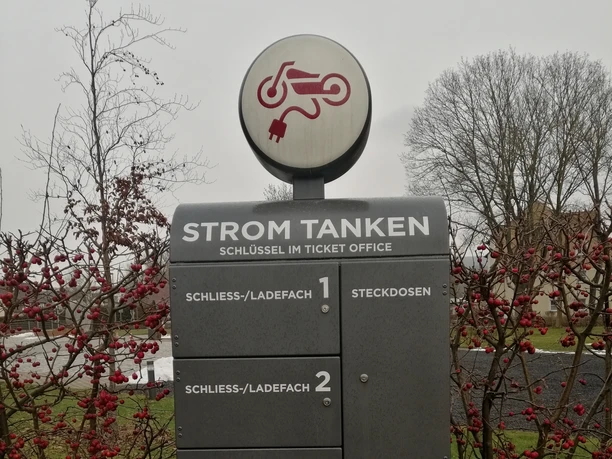E-Bike Ladestation am PS.SPEICHER E-Bike Ladestation am PS.SPEICHER