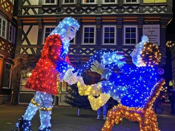 Szene vom Doktor Eisenbart, Lichterzauber Hann. Münden Szene vom Doktor Eisenbart, Lichterzauber Hann. Münden