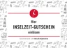 Inselzeit Gutschein Inselzeit Gutschein