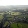 Ballonfahrt über Langeland bei Bad Driburg Vogelperspektive über Langeland mit Heißluftballonfahrt.