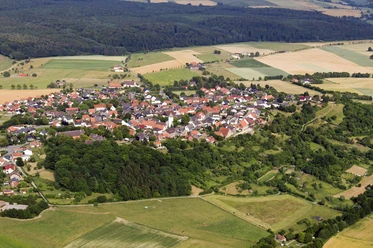 Ortsteil Dringenberg Vogelperspektive von Dringenberg.