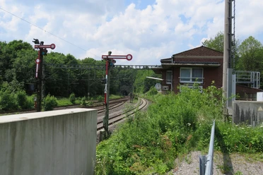 Betriebsbahnhof Langeland Der Betriebsbahnhof Langeland.