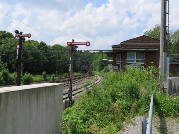 Betriebsbahnhof Langeland Der Betriebsbahnhof Langeland.