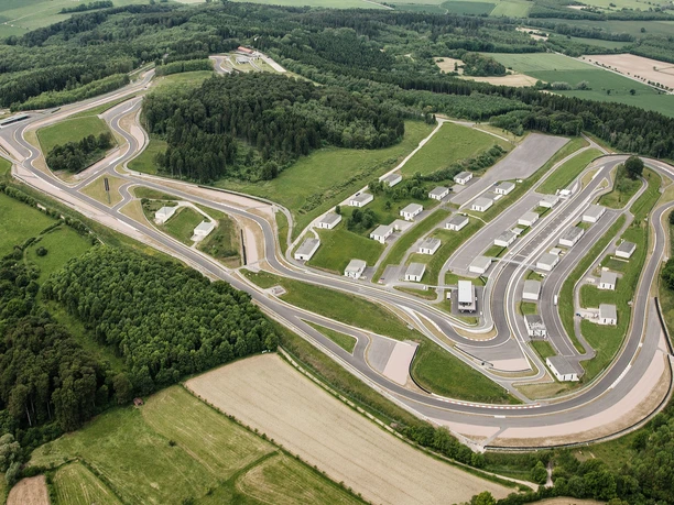 Bilster Berg - Übersicht Eine Übersicht in der Vogelperspektive des Bilster Berg.