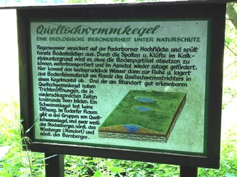 Erdkundliche Wanderung | Infotafel