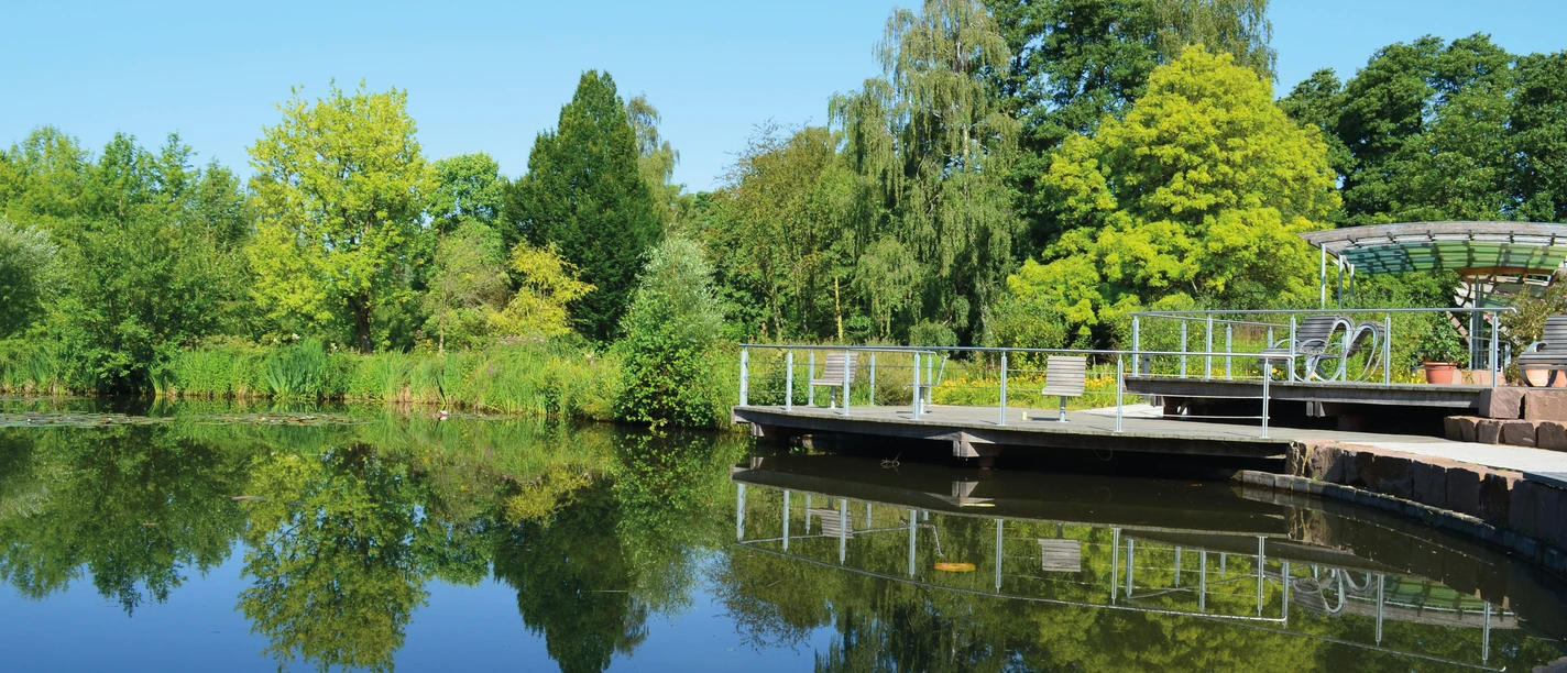 Pergola im Kurpark Bad Bevensen