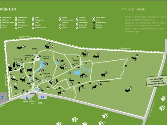 Wisentgehege Springe_Karte Wisentgehege Springe_KarteBison enclosure Springe_mapBison-indhegning Springe_mapBison bijlage Springe_map
