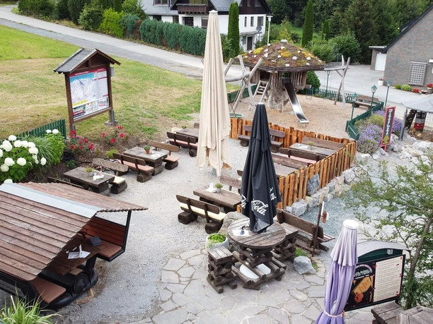 Terrasse Vis-à-Vis-Hütte Terrasse Vis-à-Vis-Hütte