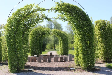 Hainbuchen Pavillon in Bad Wörishofen