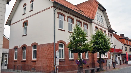 Alte Post in der Fußgängerzone Zeven Alte Post in der Fußgängerzone Zeven