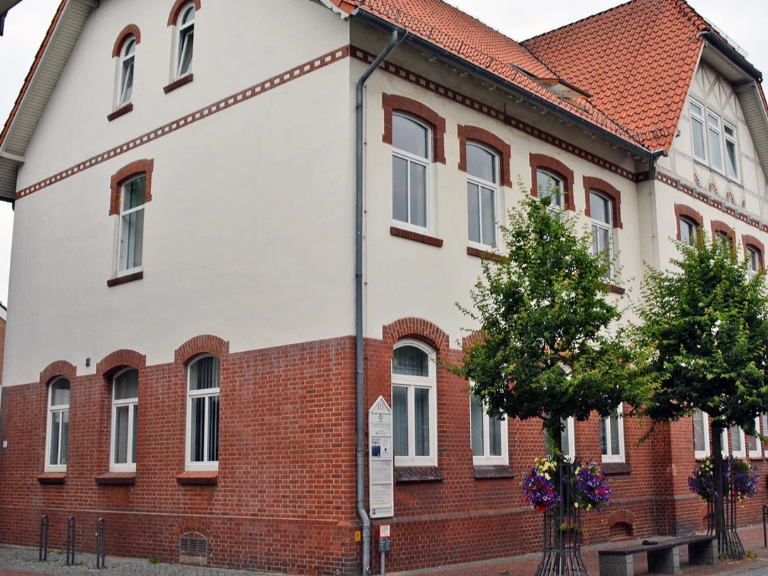 Alte Post in der Fußgängerzone Zeven Alte Post in der Fußgängerzone Zeven