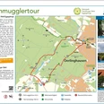 WP_Am Bartholdskrug Karte der A6 Schmugglertour rund um Oerlinghausen im Teutoburger Wald, Deutschland.