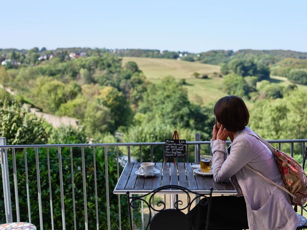 Ausblick von der Terrasse