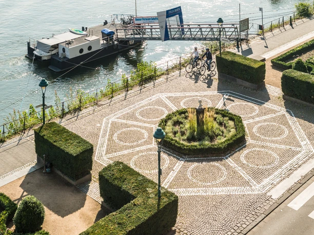 Radeln am Bonner Rheinufer