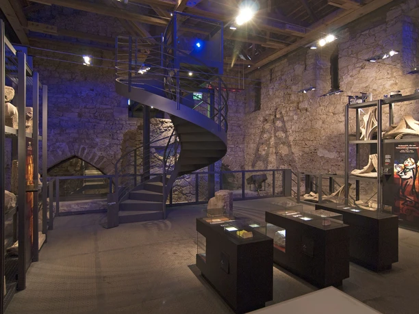 Blick in die Ausstellung Kloster Walkenried