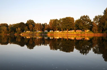Blick auf den See Camping Land an der Elbe Hamburg Camping Land an der Elbe Hamburg