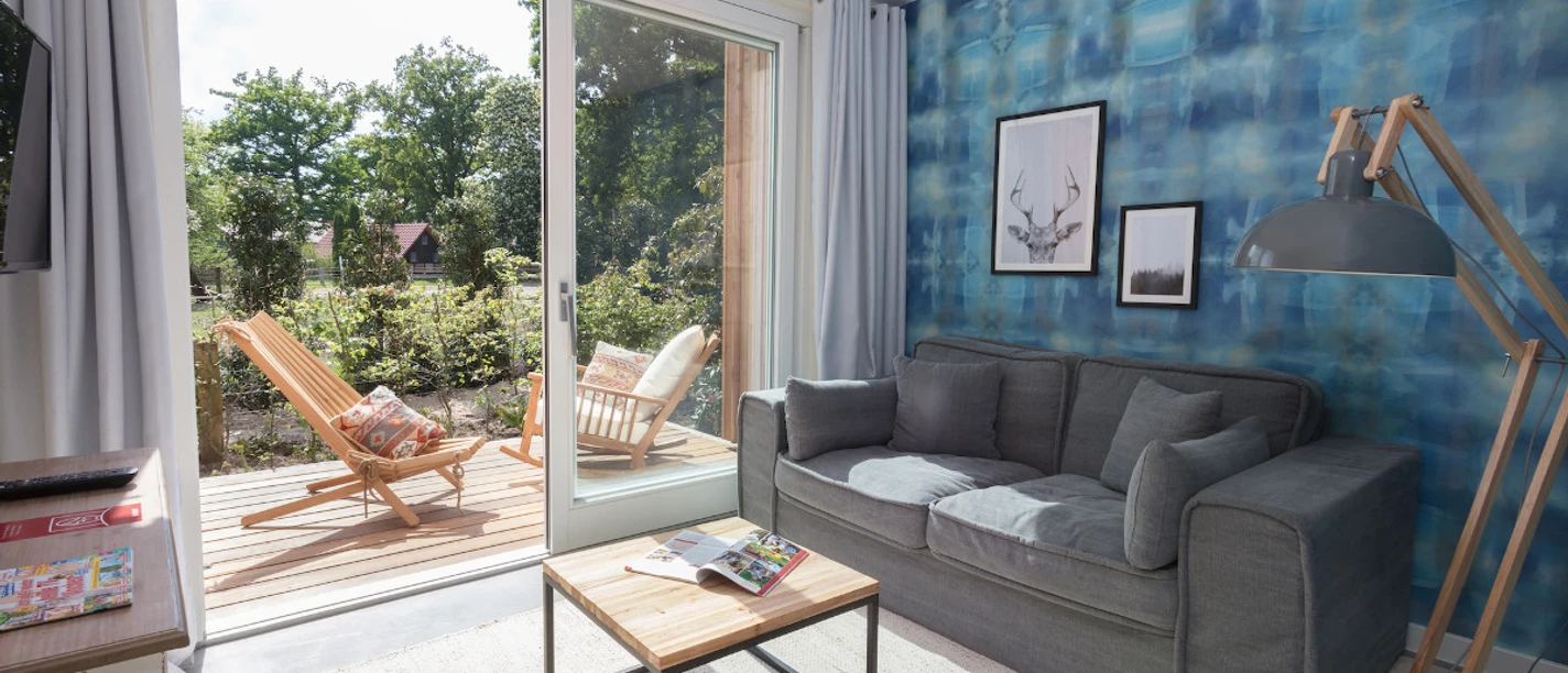 Cabin Innen Innenansicht des Familotel Landhaus Averbeck in Bergen