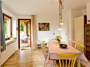 Esszimmer Esszimmer in der Ferienwohnung Emmy in Hanstedt